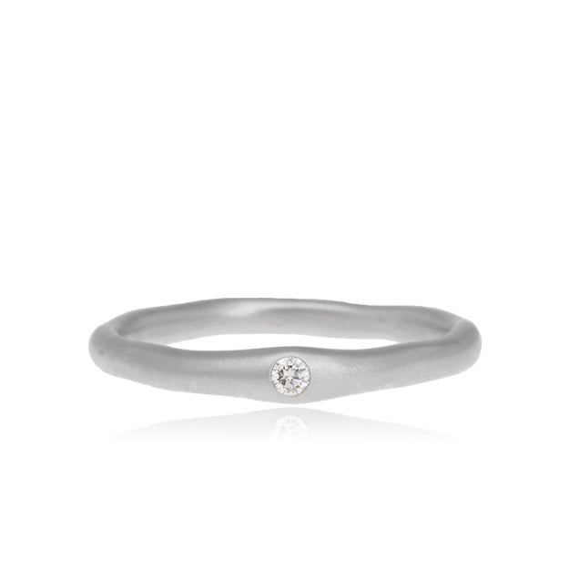 K18/Pt「ラーマ ピンキー」リング