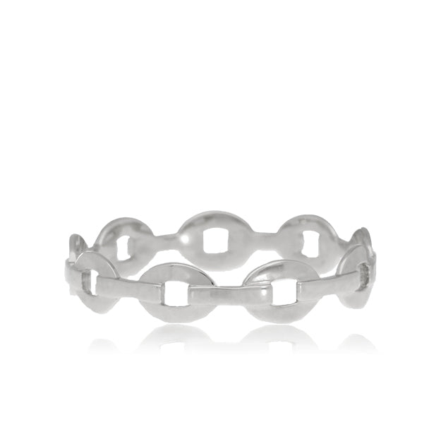 K18/Pt「ティモシー」リング - プラチナ