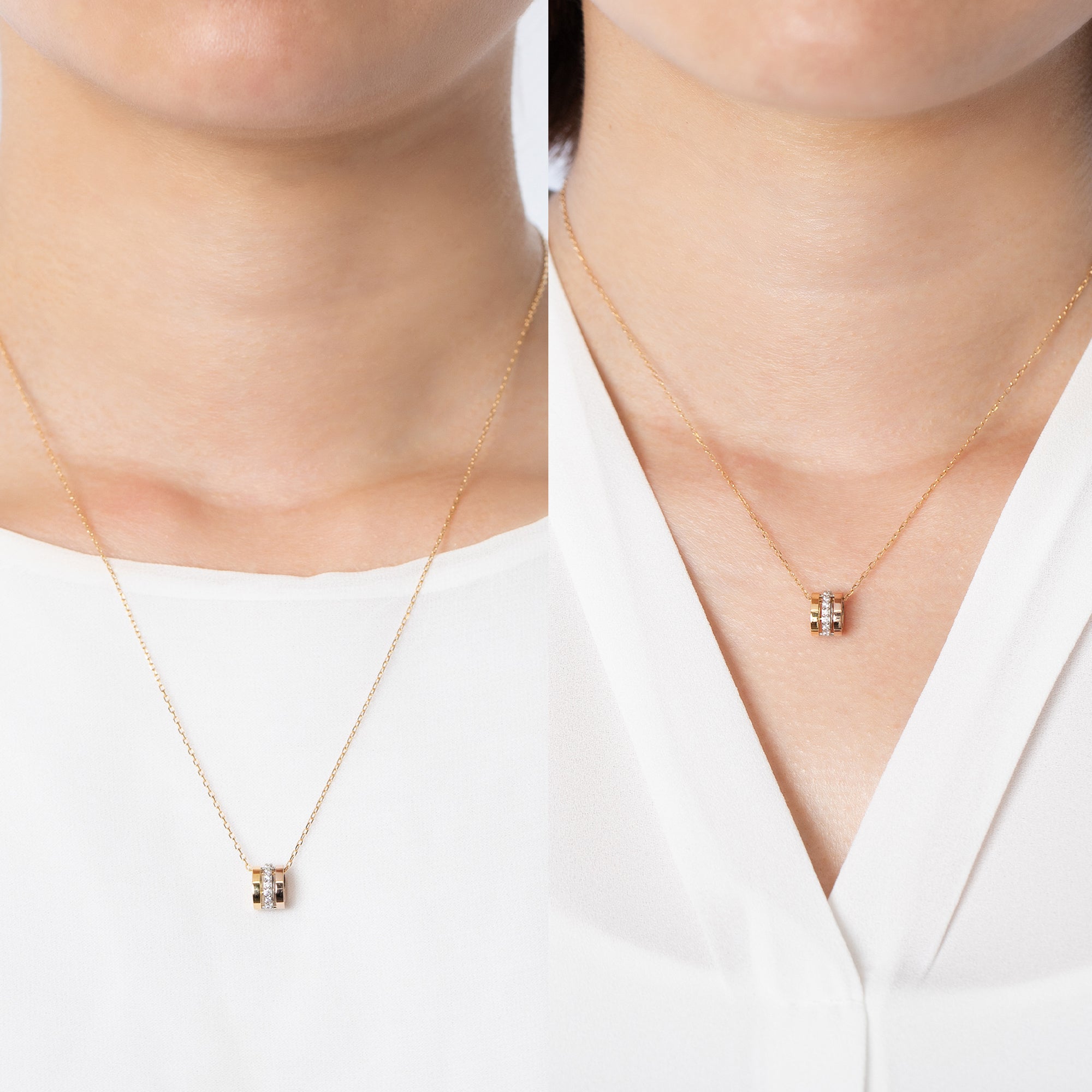 K18/Pt「ヴェルル」ネックレス