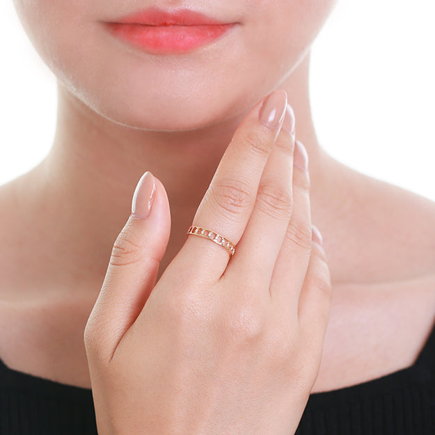 K18/Pt「アテナ」リング