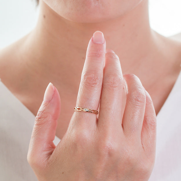 K18「ミランダ」リング