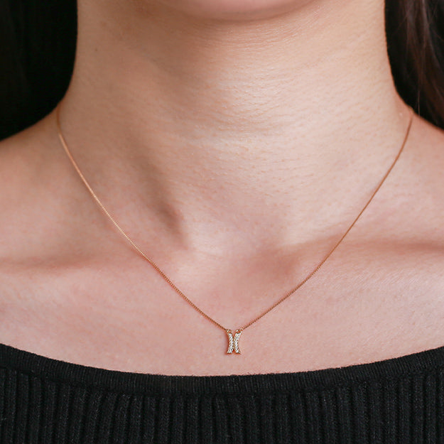 K18/Pt「タークス」ネックレス