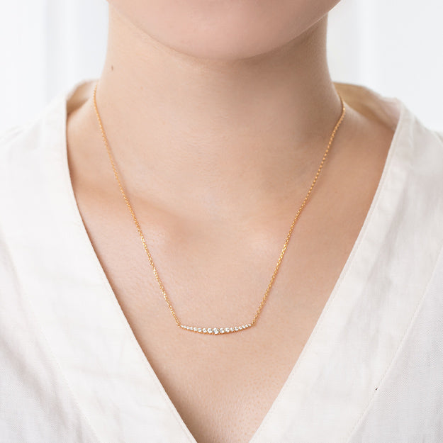 K18/Pt「リリベット」ネックレス