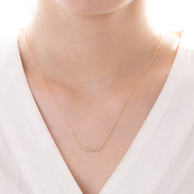 K18/Pt「バラーレ」ネックレス