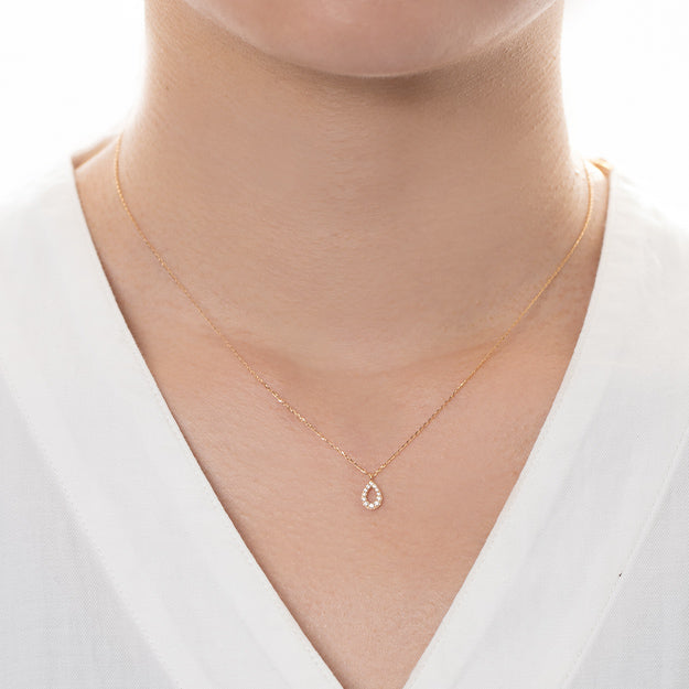 K18/Pt「プリヴィエール」ネックレス