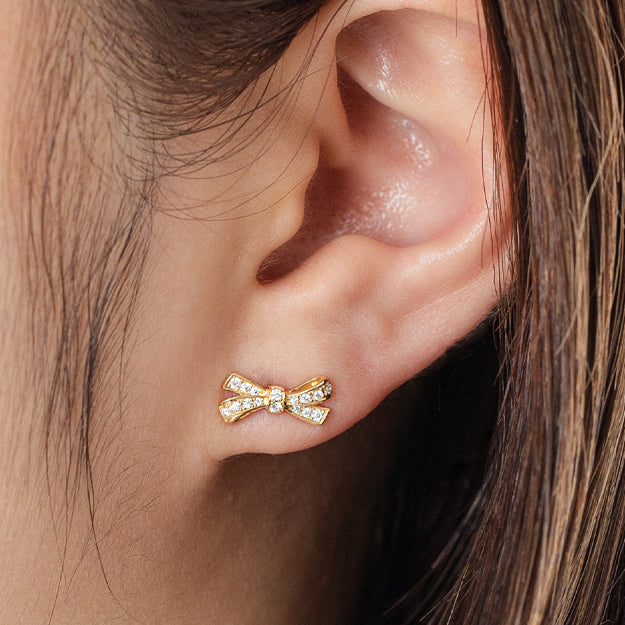 K18/Pt「リベル」ピアス