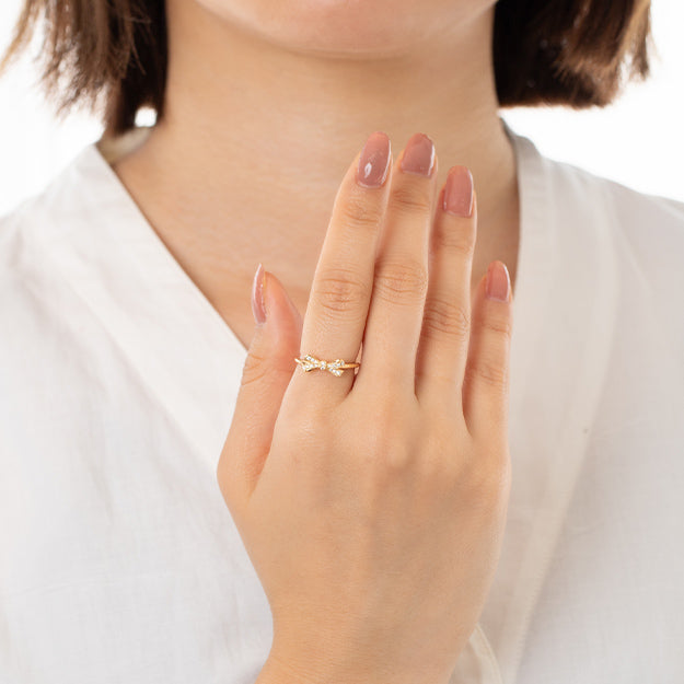 K18/Pt「リベル」リング