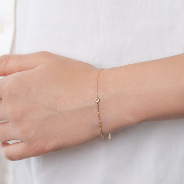 K18/Pt「ラトルタ」ブレスレット