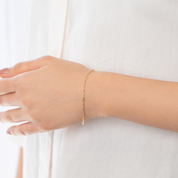 K18「アルコンテ スリム」ブレスレット