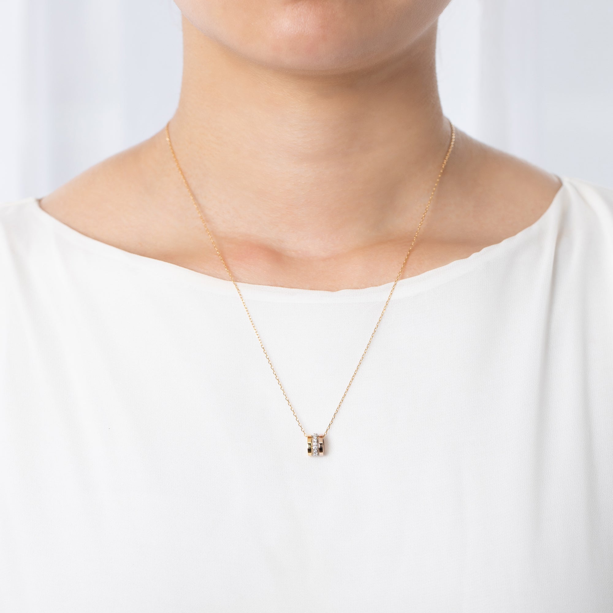 K18/Pt「ヴェルル」ネックレス