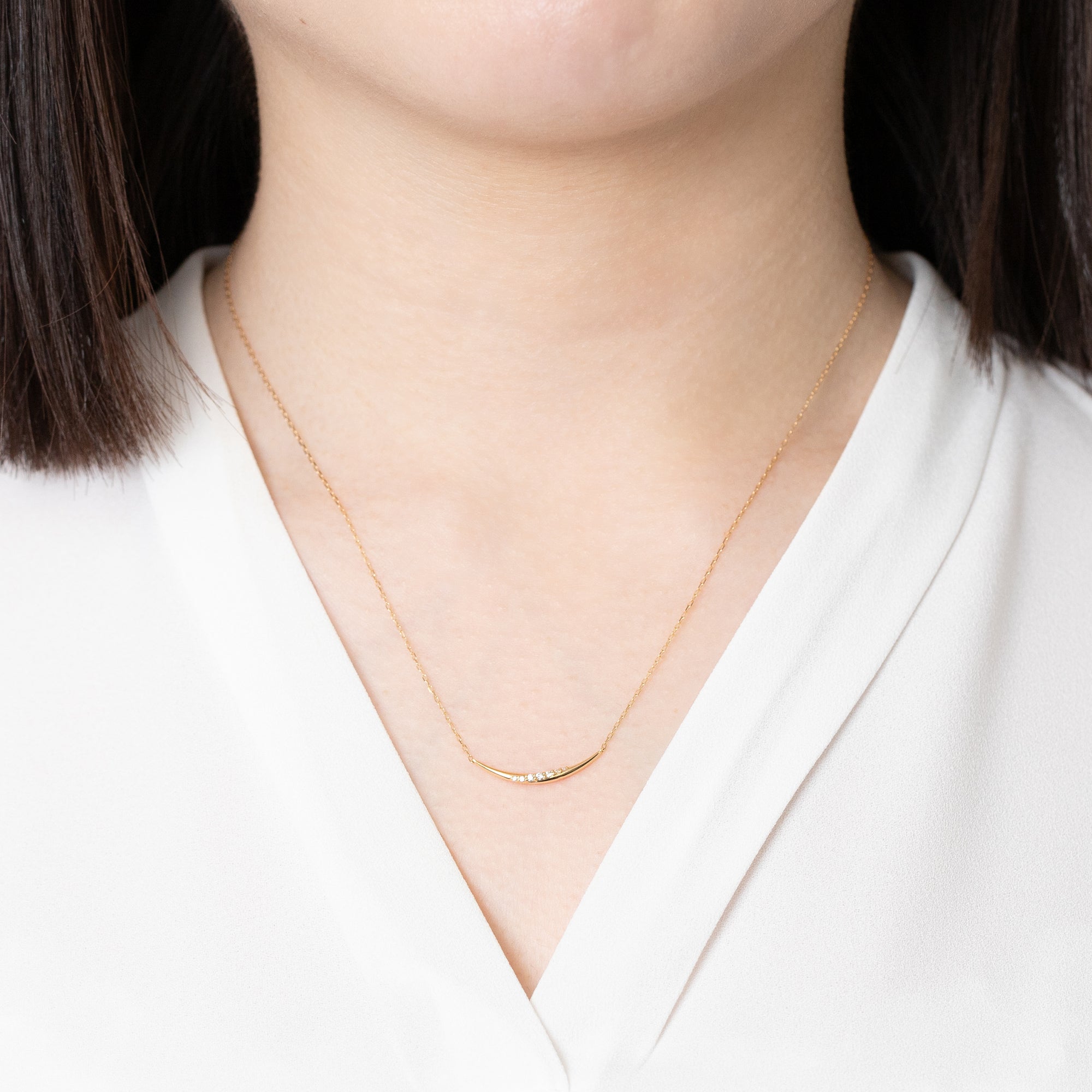 11月13日発売 K18/Pt「クラライン」ネックレス