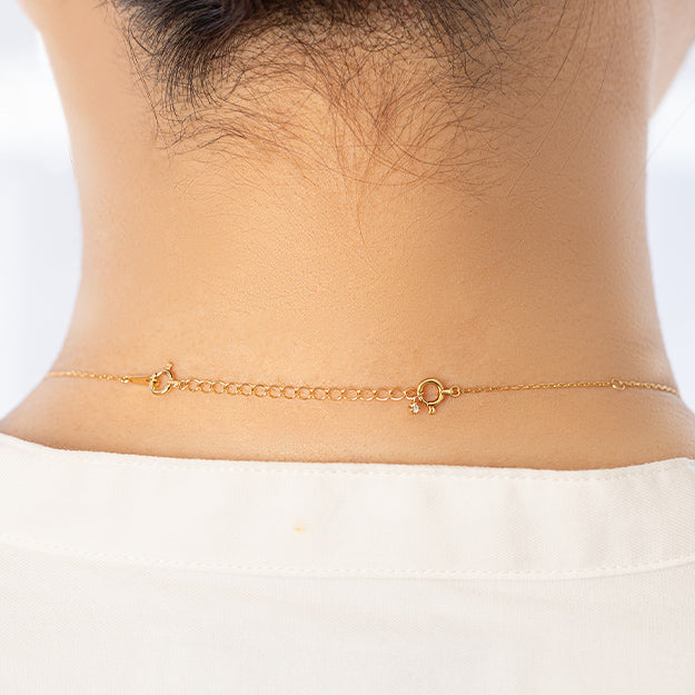 K18/Pt「アジャスターチェーンタイプB」