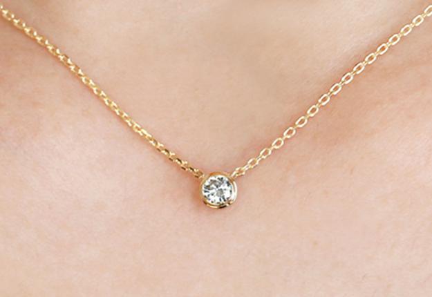 K18/Pt「0.3ctネオウルティメイト」ネックレス