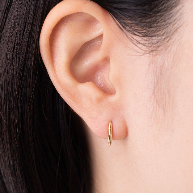 K18/Pt「ジルド」ピアス(片耳用)