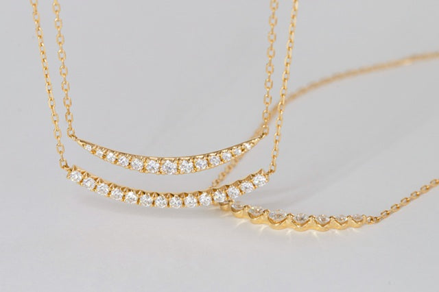 【新品】orefice オレフィーチェ K18YG ダイアナネックレス 1月15日10:00まで】Pt「ダイアナ」ネックレス｜【オレフィーチェ