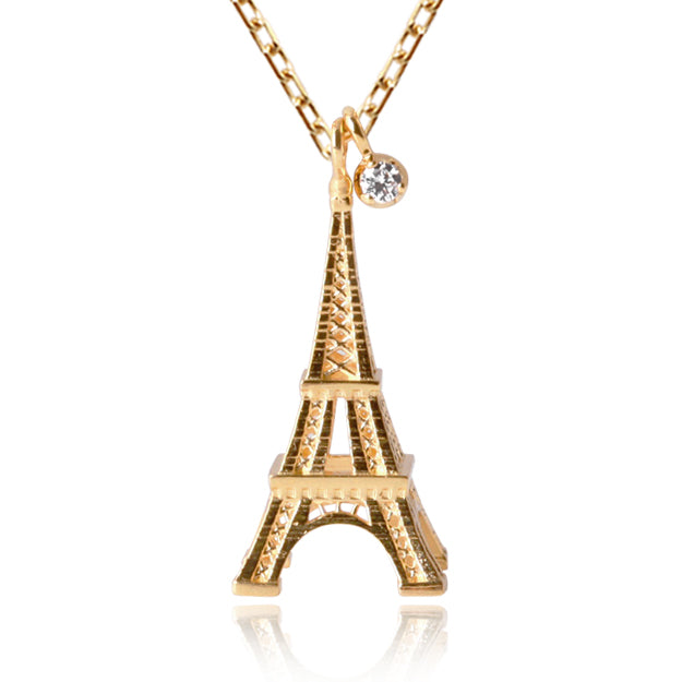 K18/Pt「エッフェル」ネックレス
