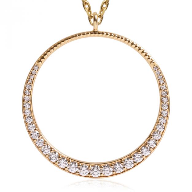 K18/Pt「ヴィオラ」ネックレス