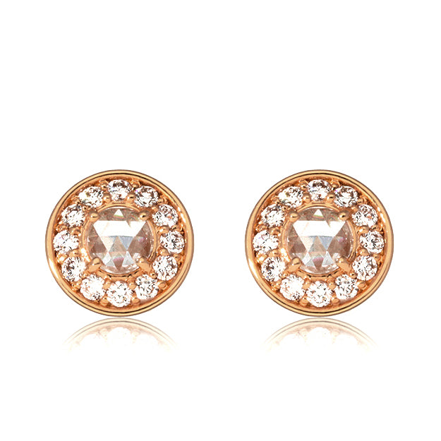 K18/Pt「ビジュー」ピアス