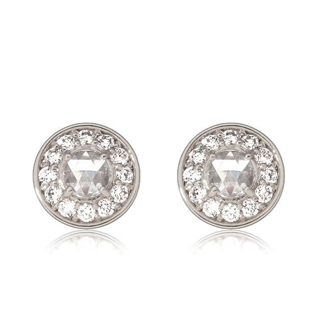 K18/Pt「ビジュー」ピアス