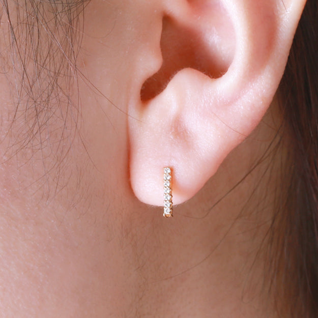 K18/Pt「シモン」ピアス