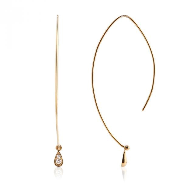 「レーヌ フープ」ピアス