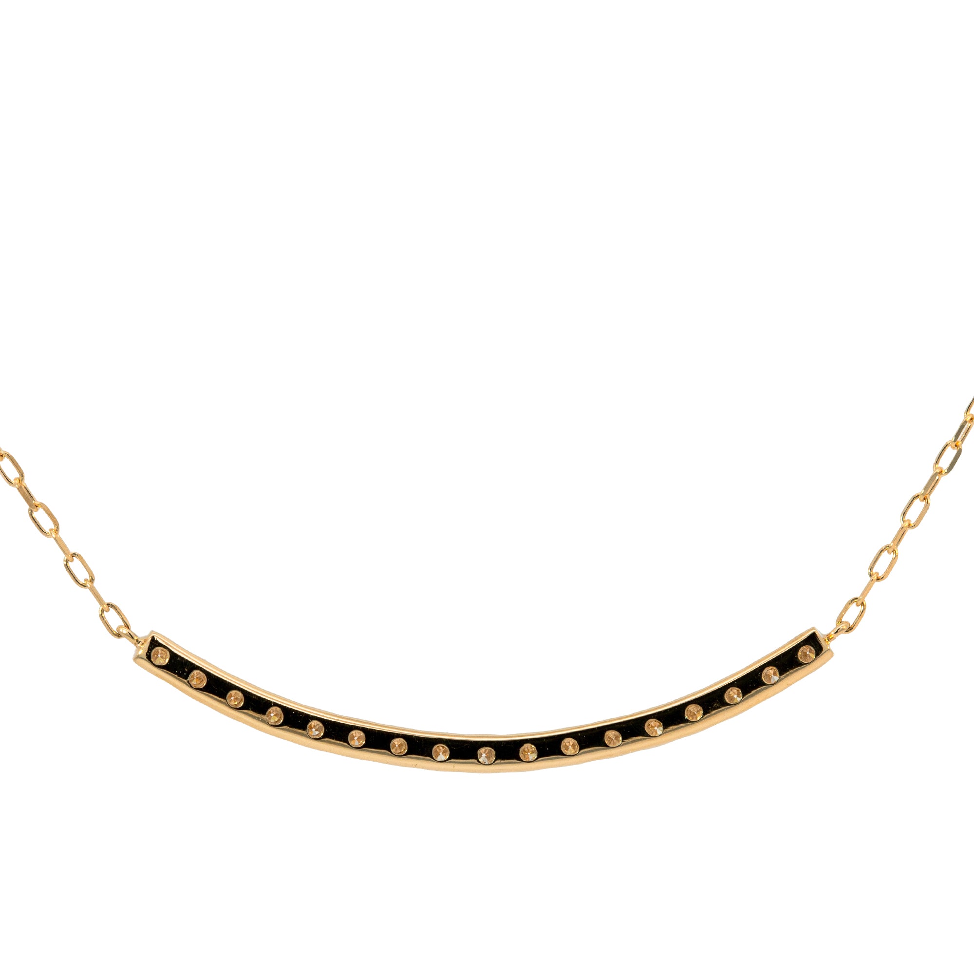 K18/Pt「ディアライン スモール」ネックレス｜【オレフィーチェ