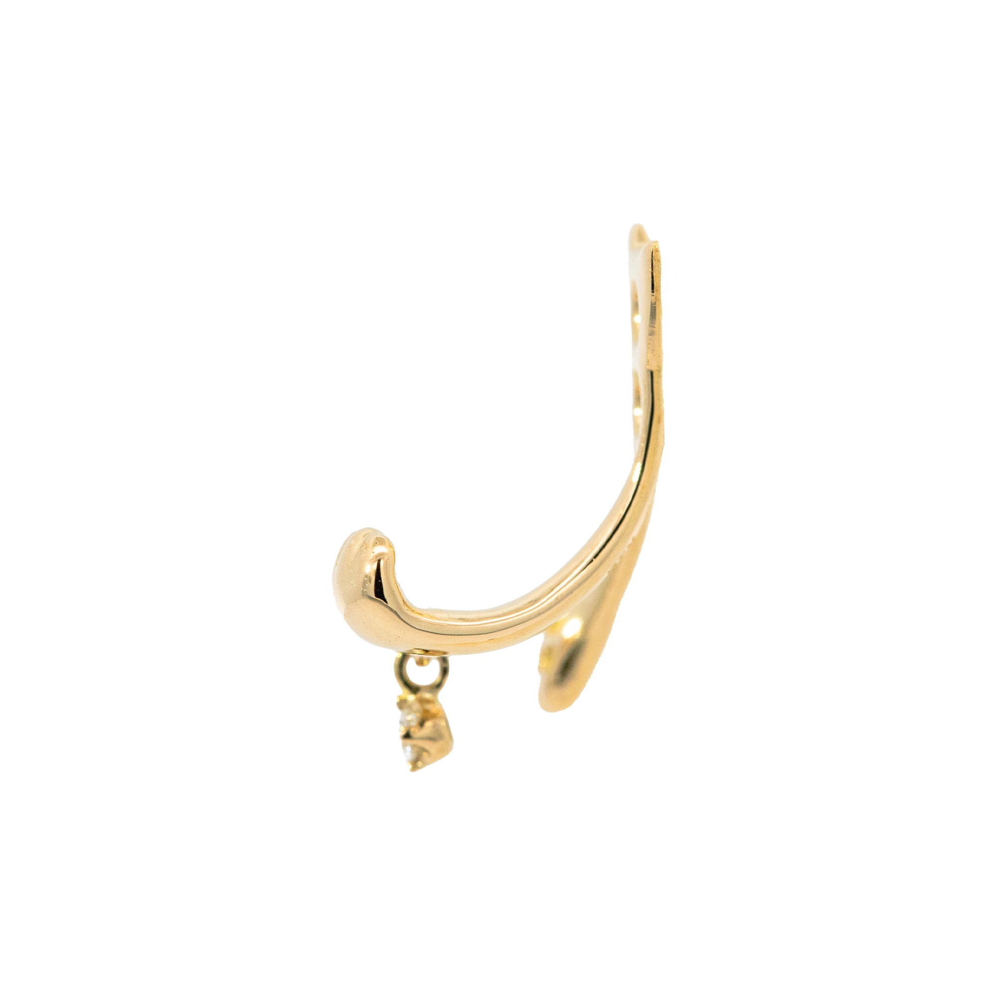 ピアス&チャーム2点 ボディピアス 16G 2ウェイ チェーンチャーム フェイクリング