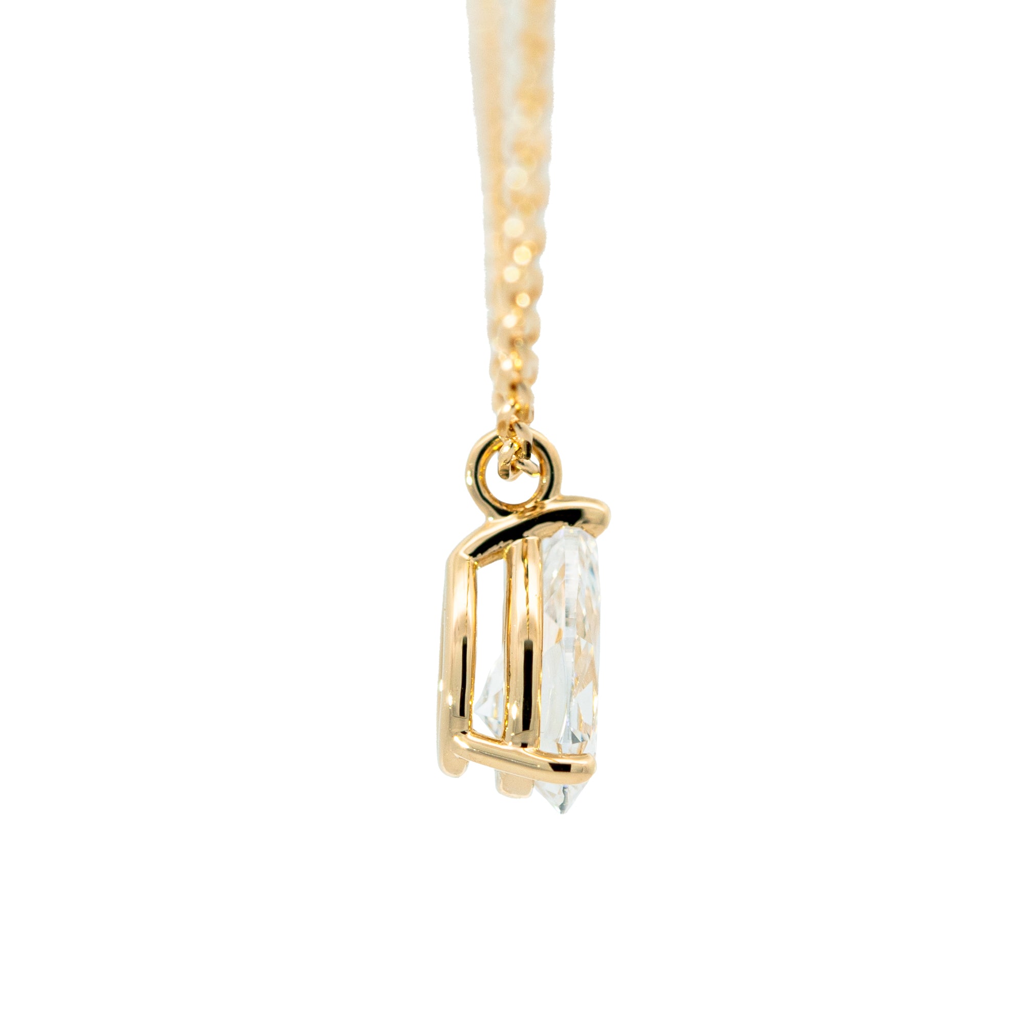 K18/Pt 「0.5ctデュール」ネックレス