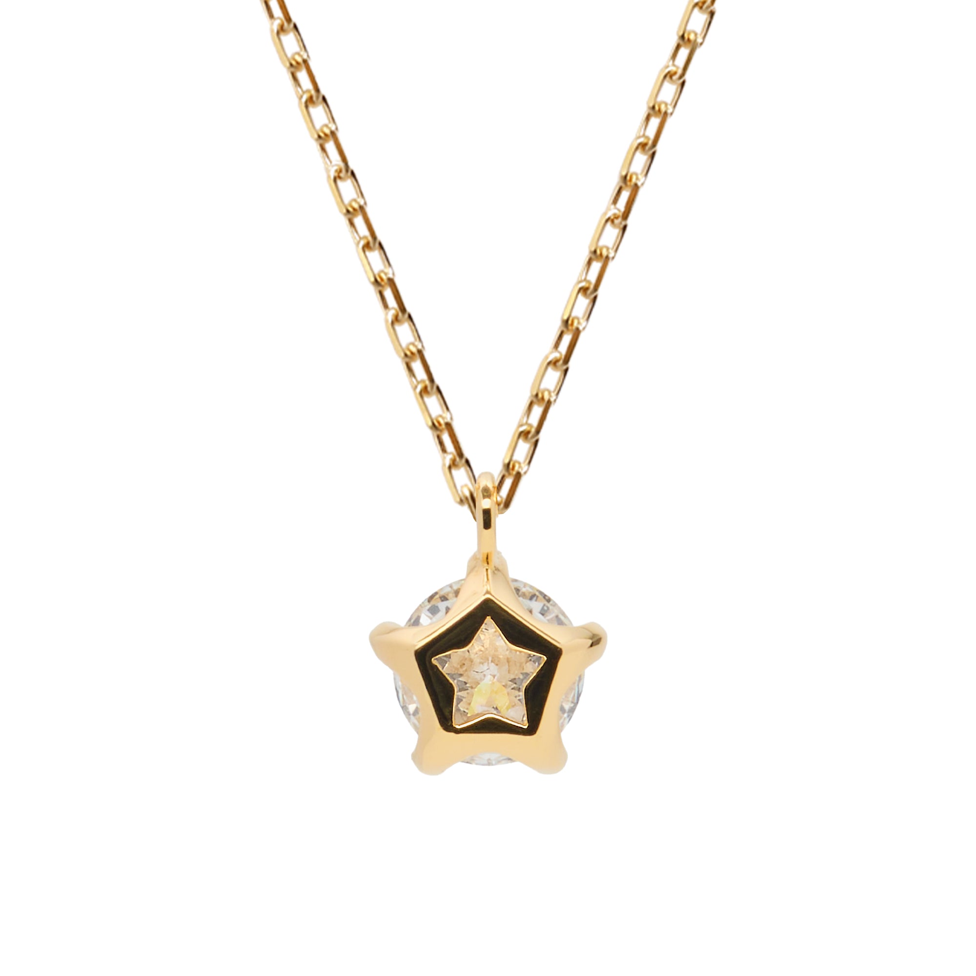 7月9日発売  K18/Pt「0.3ct ステラ」ネックレス　