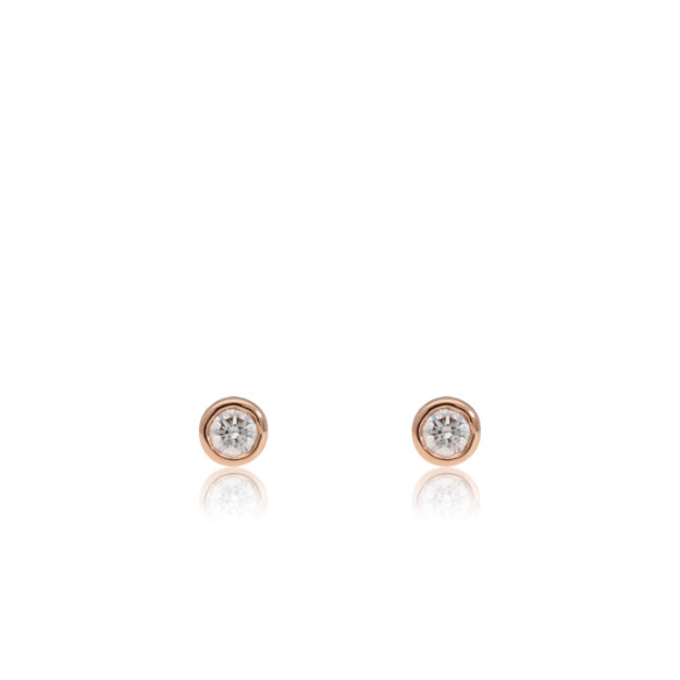 K18/Pt「ラーノ」ピアス