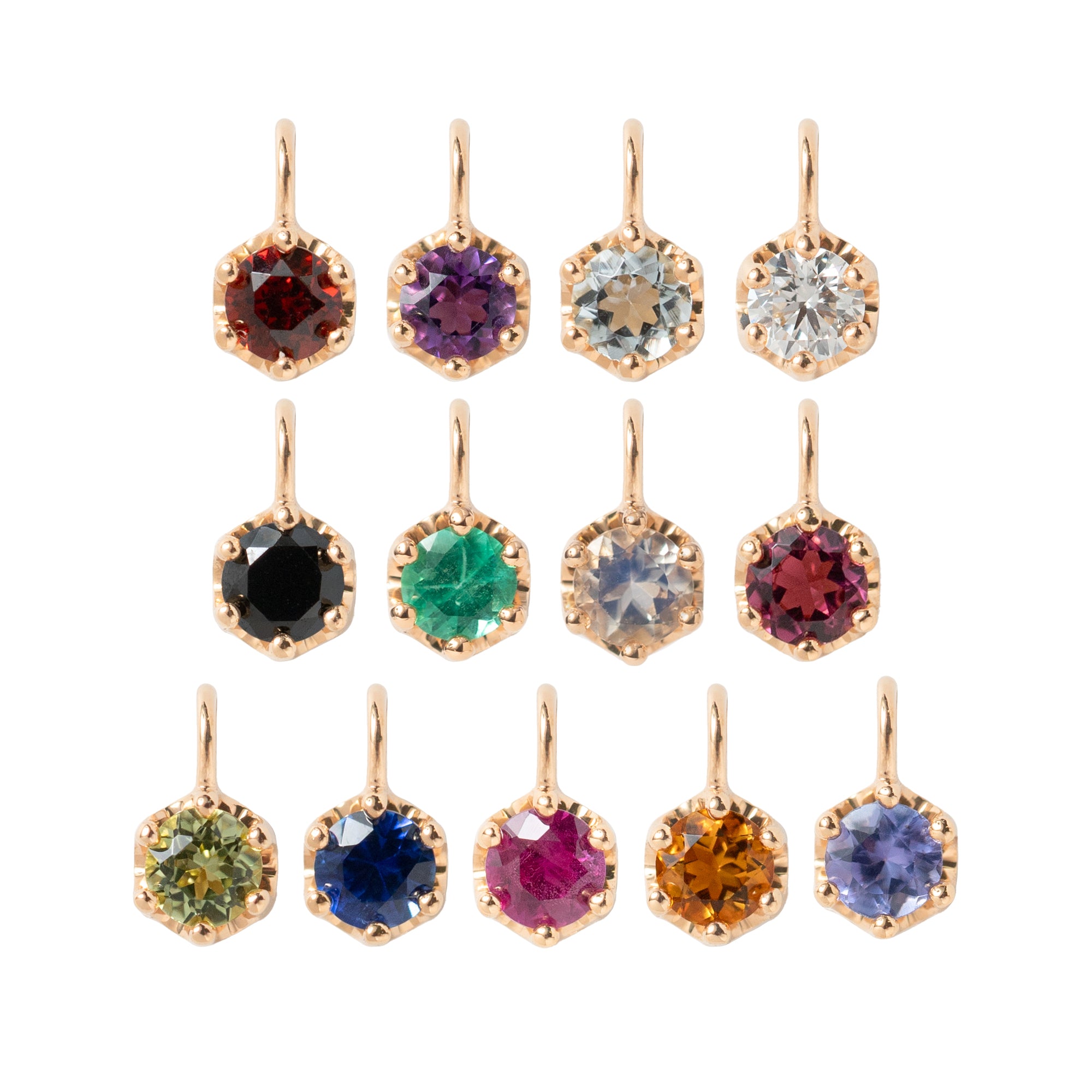 K18/Pt「ポッピングバース」ペンダントトップ