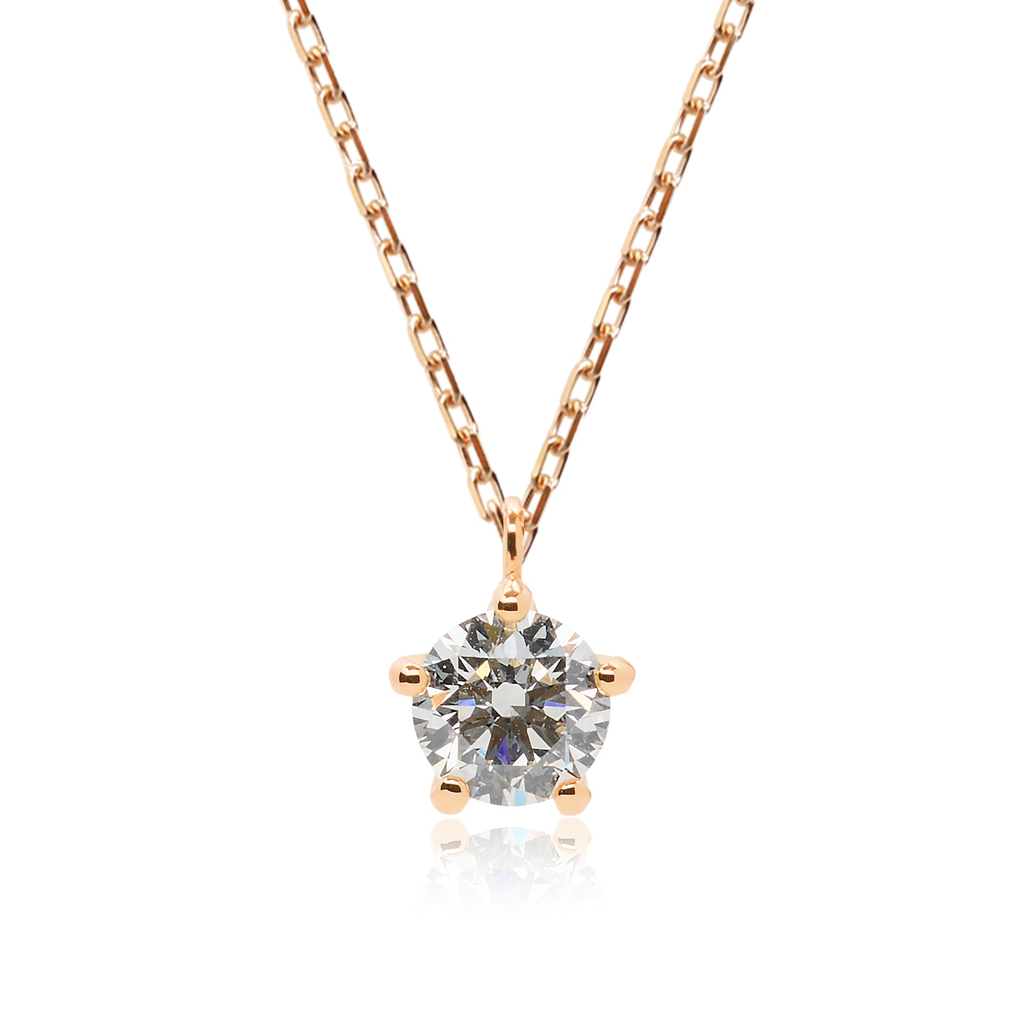 7月9日発売  K18/Pt「0.3ct ステラ」ネックレス　