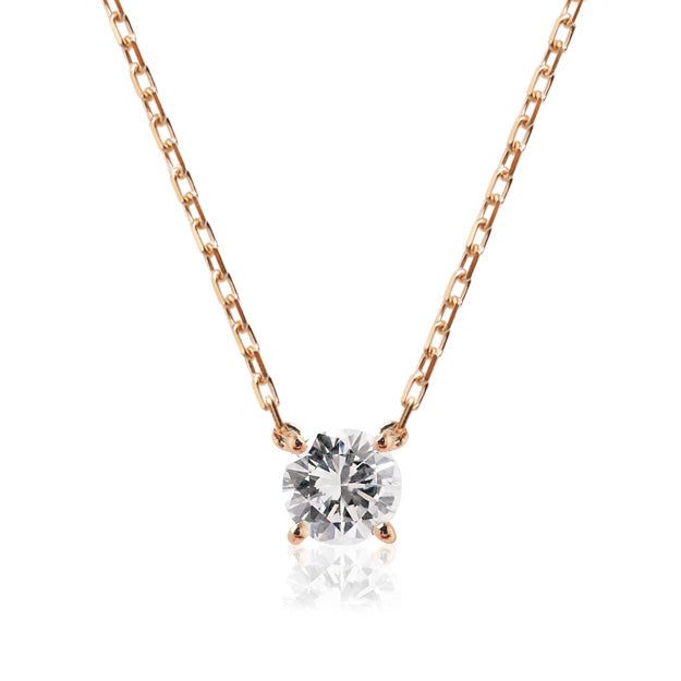 K18/Pt「0.2ct  サーシャ」ネックレス