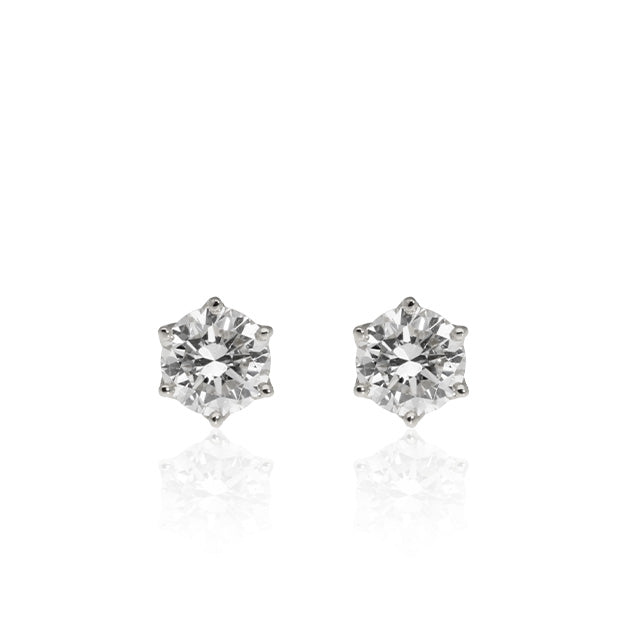 K18/Pt「0.5ct マリリン」ピアス