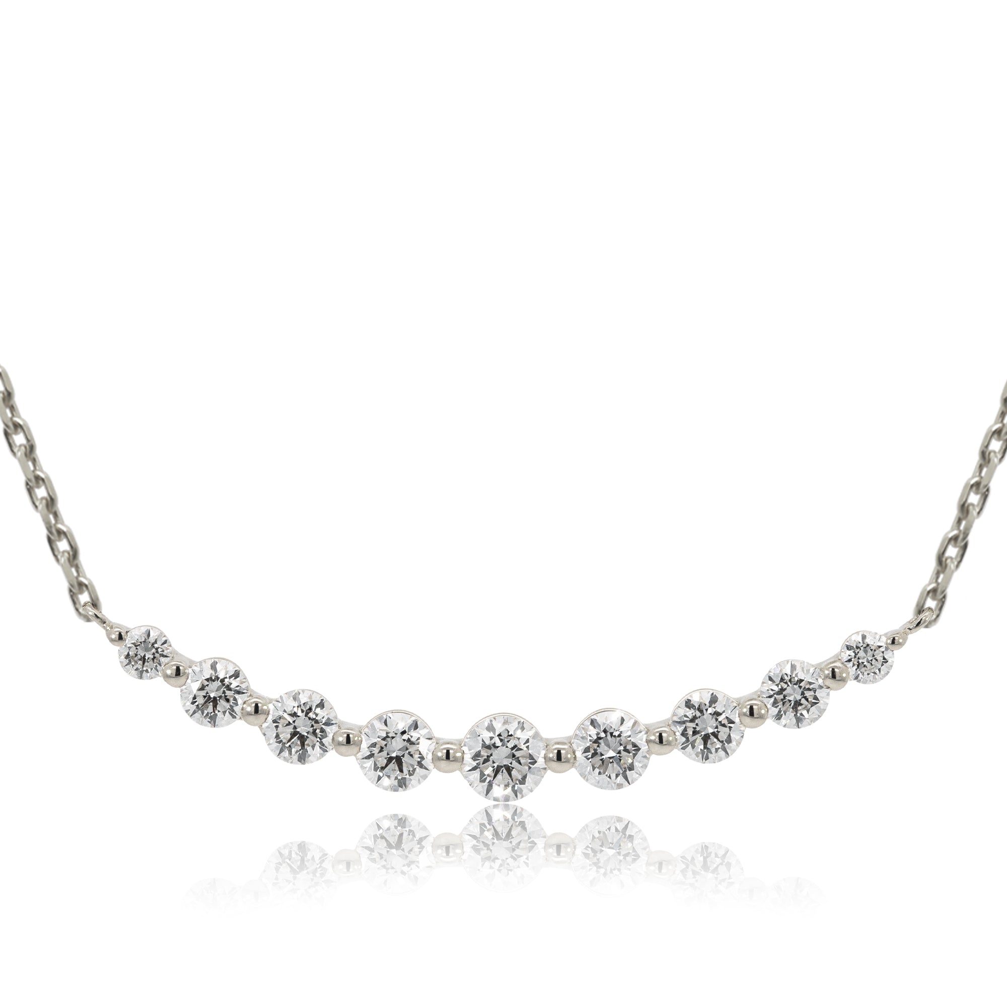 K18/Pt「ルミライン ラージ」ネックレス｜【オレフィーチェ】Orefice