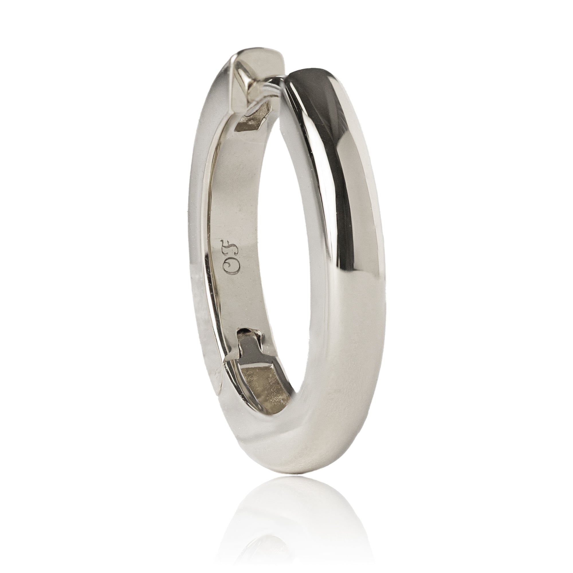 2月12日発売 K18/Pt「ミラノア フープ ラージ」ピアス(片耳用