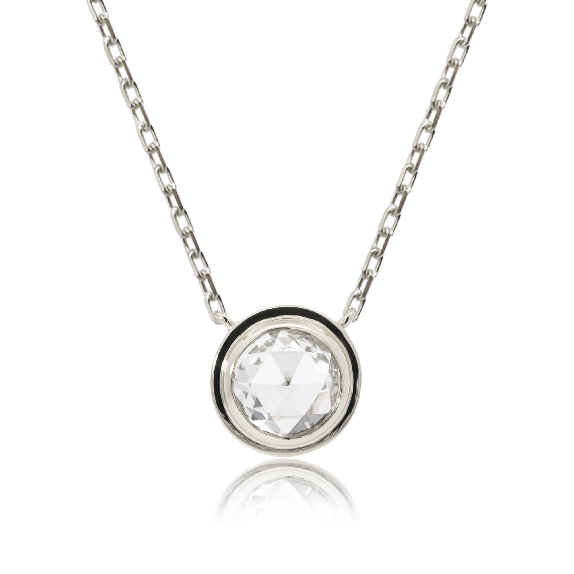 K18/Pt「0.2ctキース」ネックレス｜【オレフィーチェ】Orefice