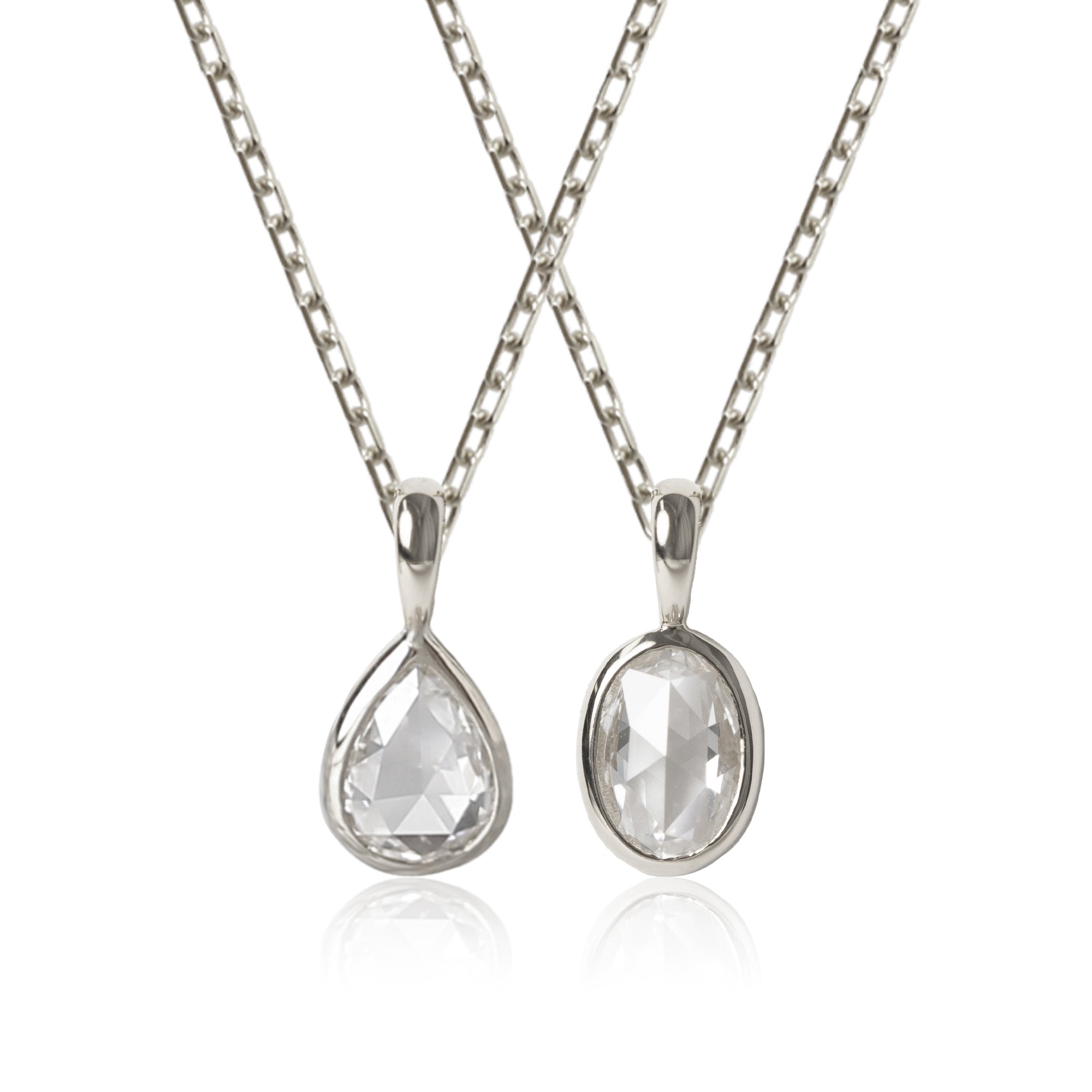 11月13日18時発売 K18/Pt【10石限定】「ファンシーローズ」ネックレス