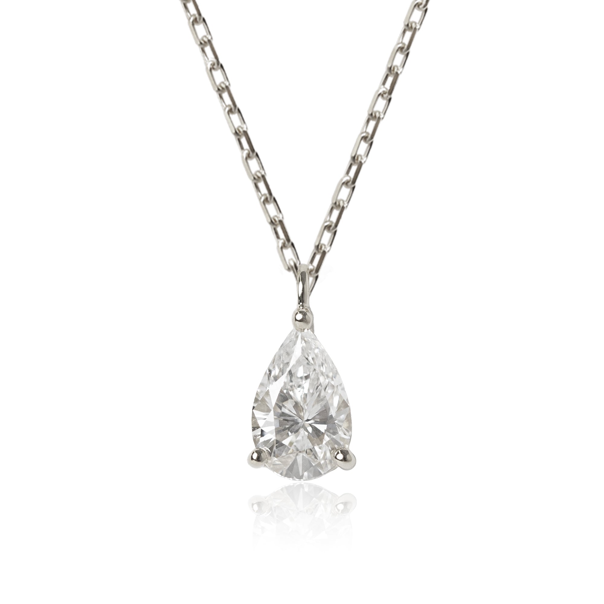 K18/Pt 「0.3ctデュール」ネックレス｜【オレフィーチェ】Orefice