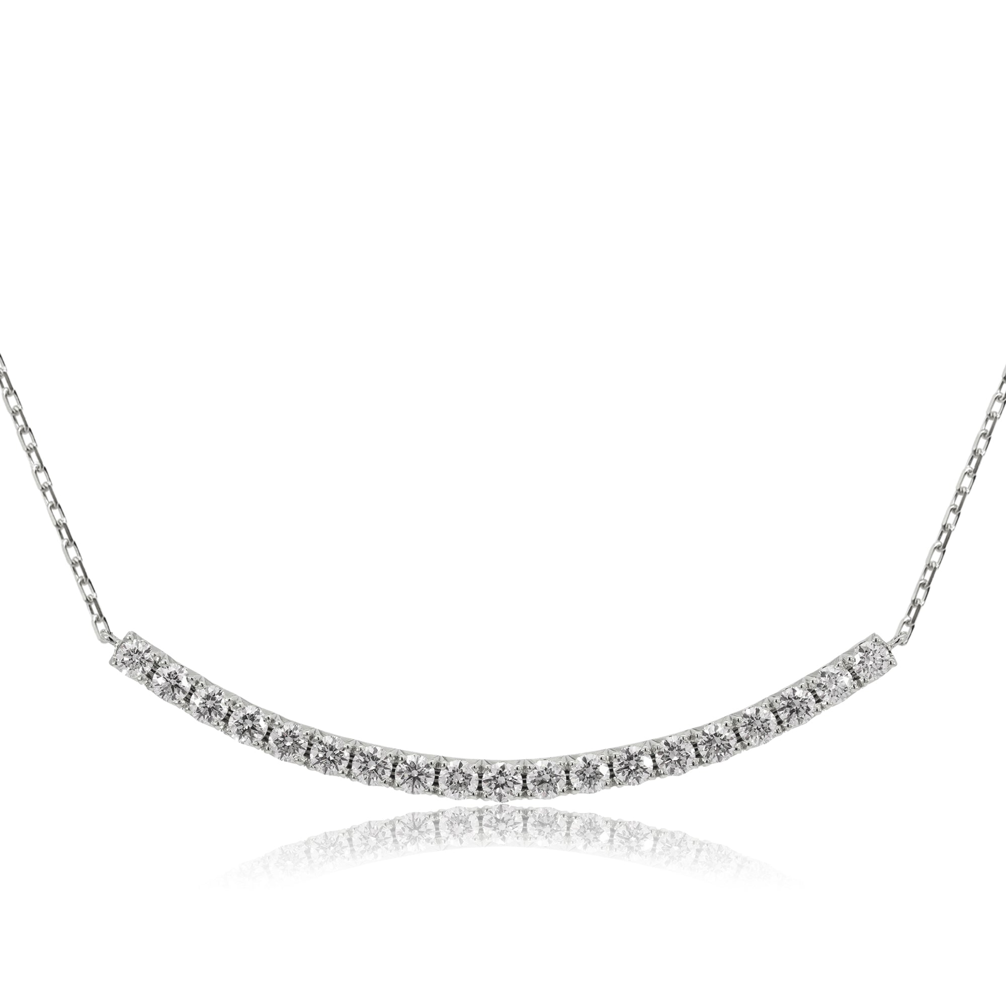 K18/Pt「ディアライン ラージ」ネックレス｜【オレフィーチェ】Orefice