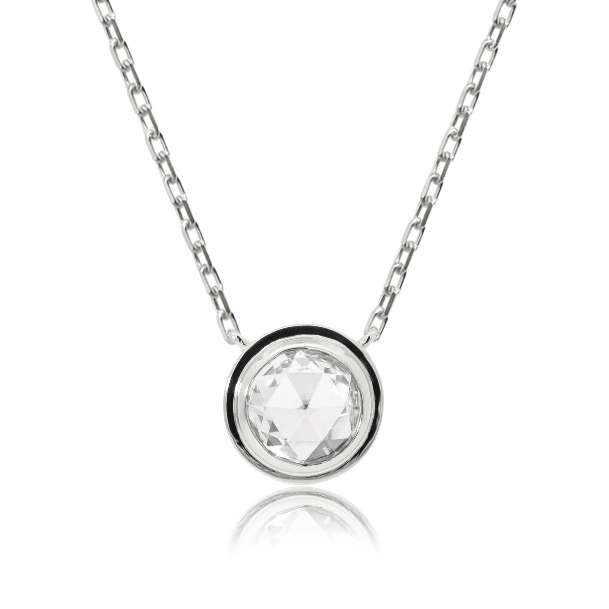 K18/Pt「0.2ctキース」ネックレス｜【オレフィーチェ】Orefice