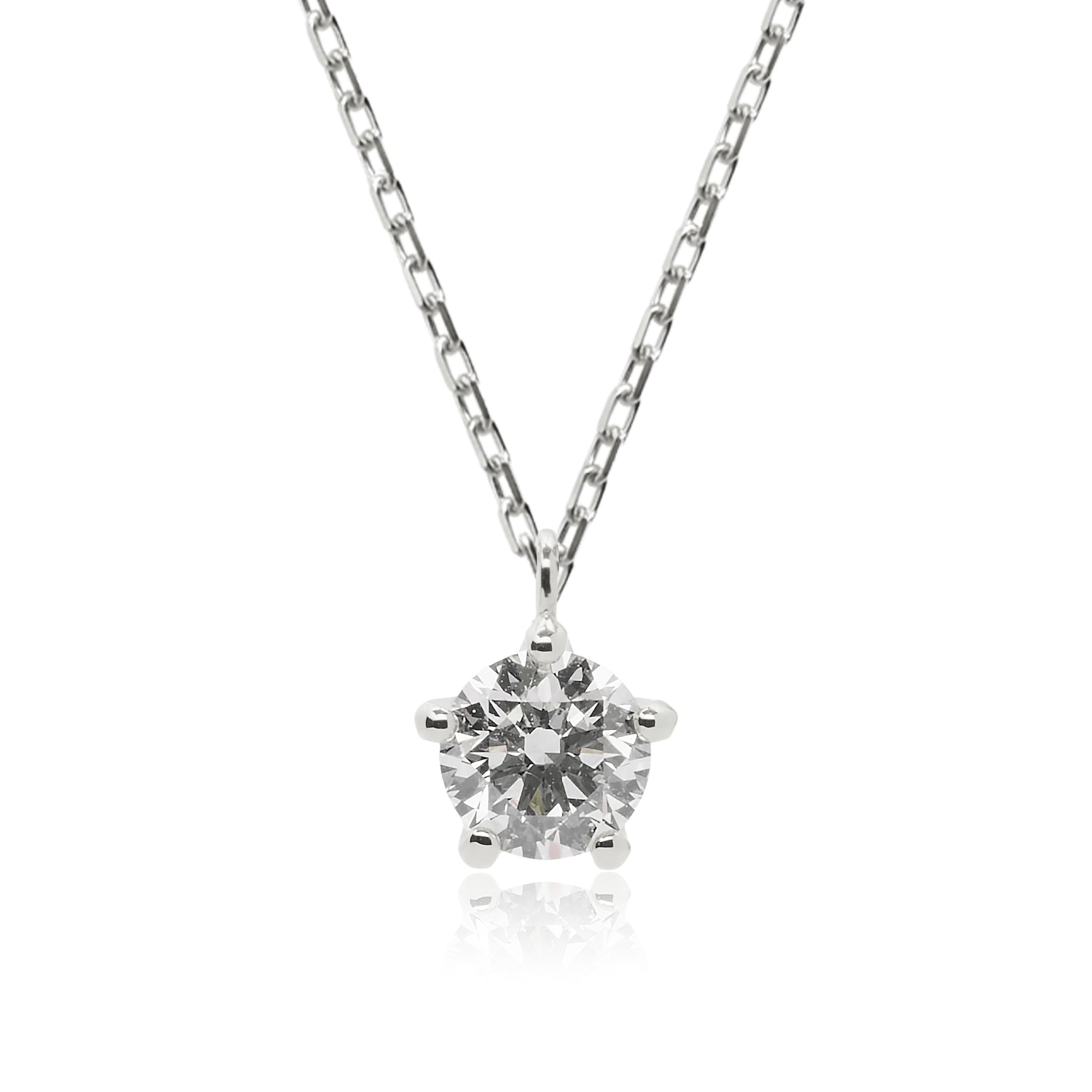 7月9日発売  K18/Pt「0.3ct ステラ」ネックレス　