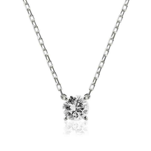 K18/Pt「0.2ct  サーシャ」ネックレス