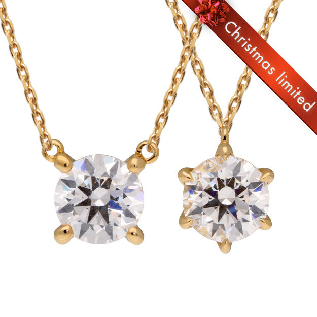 11/21(木) 18時発売 【限定2石】K18/Pt「1ctダイヤモンド」セミオーダーネックレス