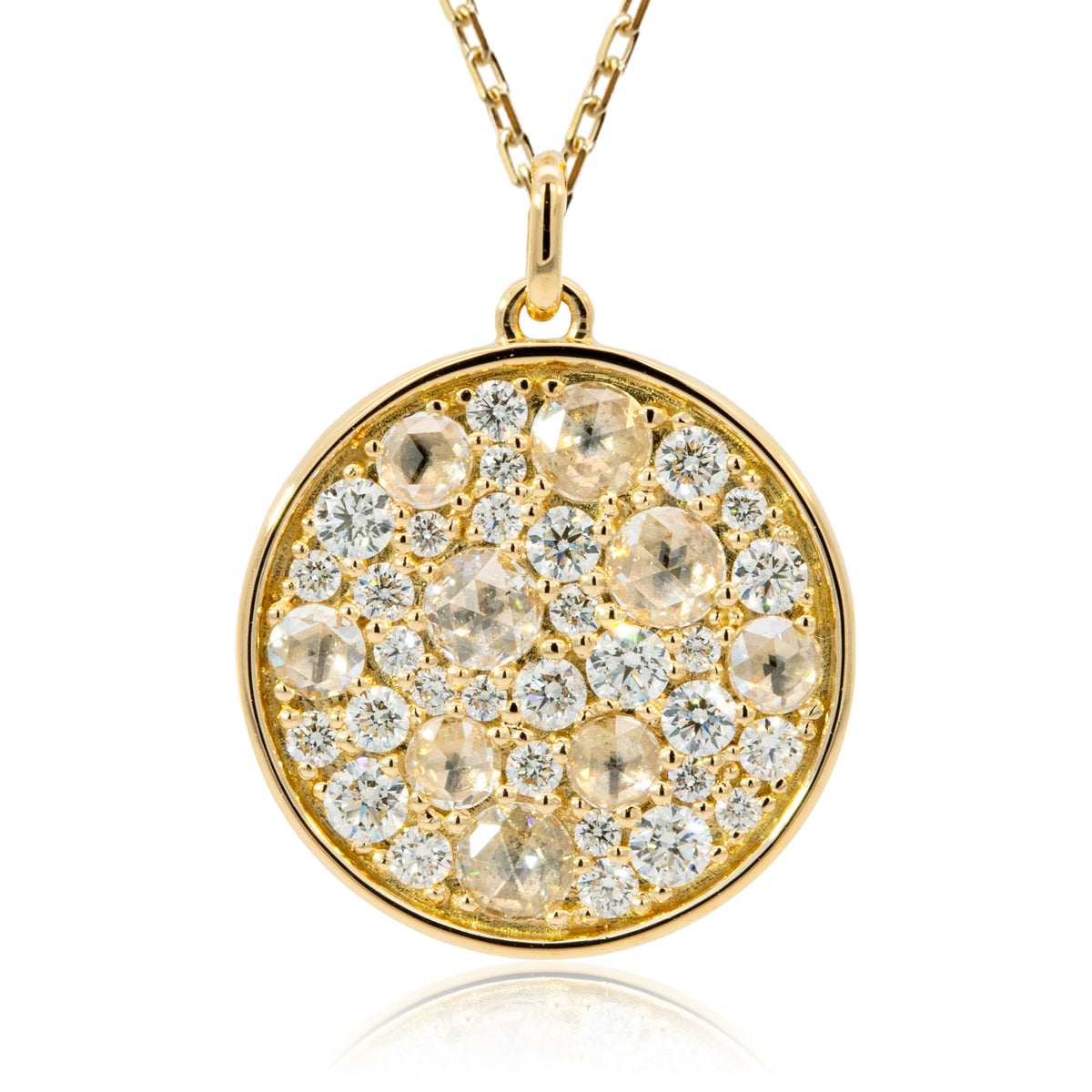 K18/Pt ルノーロ ネックレス