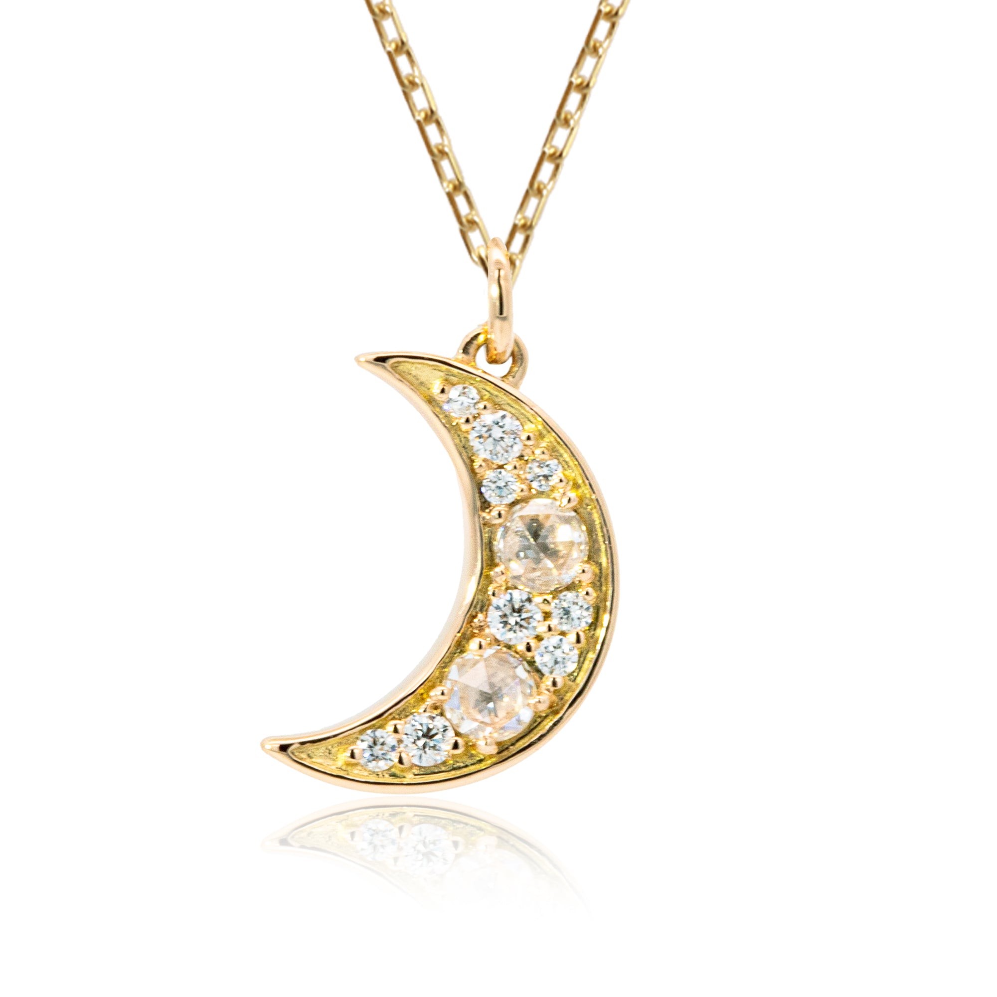 K18/Pt「アークルン」ネックレス