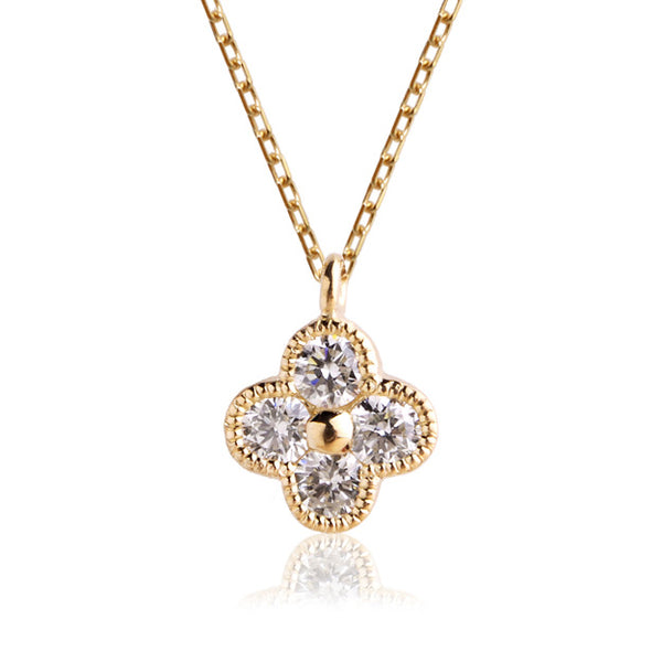 クローバー型 ゴールド ブレス 18k Saudi Gold VALUABLE