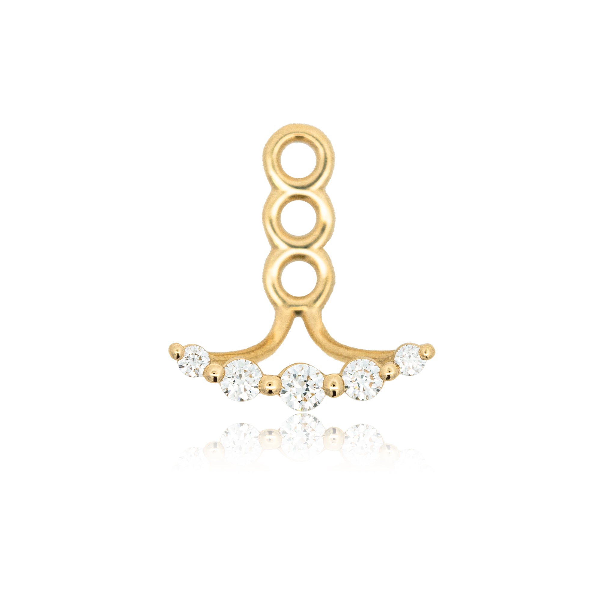 オレフィーチェ　K18YG 「チェーン」チャーム　4本セット オレフィーチェ K18YG 「チェーン」チャーム 4本セット