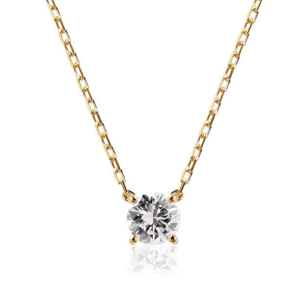K18/Pt「0.2ct  サーシャ」ネックレス
