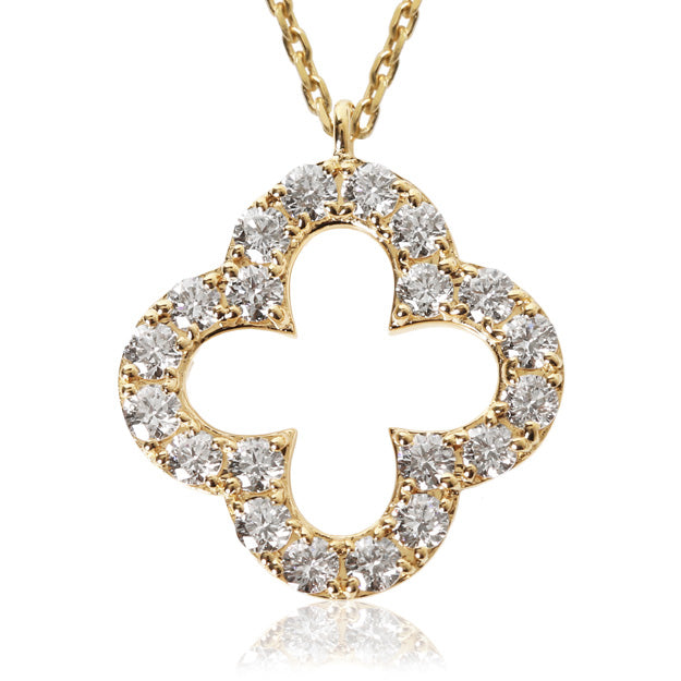 「1ct ヴィヴィアン クローバー」ネックレス